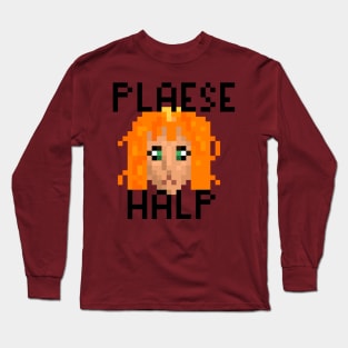 Leeloo Dallas Multipass Pixel Long Sleeve T-Shirt